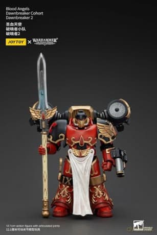 Blood Angels Dawnbreaker Cohort Dawnbreaker 2 The Horus Heresy 1/18 Figurka 13 cm