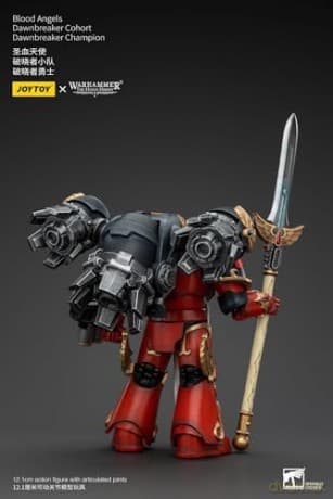 Blood Angels Dawnbreaker Cohort Dawnbreaker Champion The Horus Heresy 1/18 Figurka 13 cm
