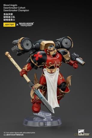 Blood Angels Dawnbreaker Cohort Dawnbreaker Champion The Horus Heresy 1/18 Figurka 13 cm