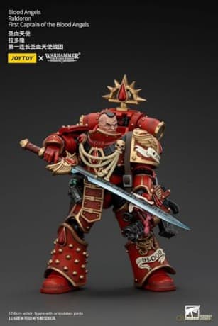 Blood Angels Raldoron First Captain of the Blood Angels The Horus Heresy 1/18 Figurka 13 cm