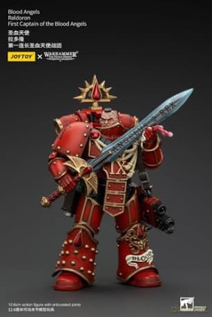 Blood Angels Raldoron First Captain of the Blood Angels The Horus Heresy 1/18 Figurka 13 cm