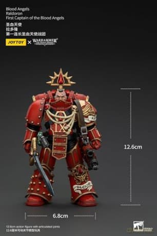Blood Angels Raldoron First Captain of the Blood Angels The Horus Heresy 1/18 Figurka 13 cm