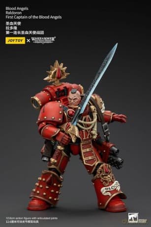 Blood Angels Raldoron First Captain of the Blood Angels The Horus Heresy 1/18 Figurka 13 cm