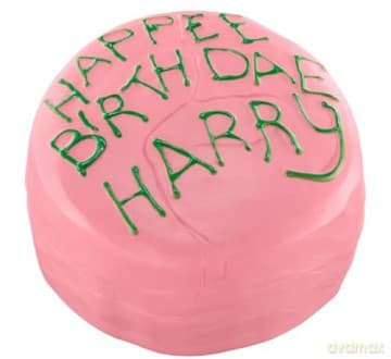 Harry Potter piankowe ciasto urodzinowe Harrego / Harry Potter Toyllectible Pufflums - Harryâ??s birthday cake