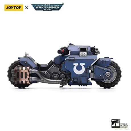 Ultramarines Outrider Bike Warhammer 40k Vehicle 1/18 Figurka 22 cm