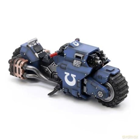 Ultramarines Outrider Bike Warhammer 40k Vehicle 1/18 Figurka 22 cm