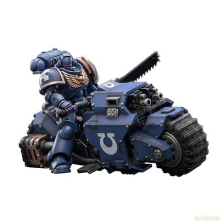 Ultramarines Outrider Bike Warhammer 40k Vehicle 1/18 Figurka 22 cm