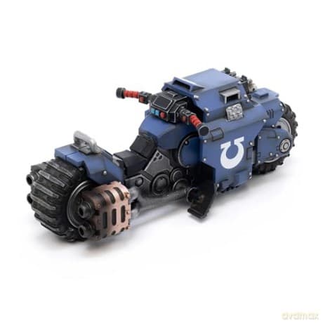 Ultramarines Outrider Bike Warhammer 40k Vehicle 1/18 Figurka 22 cm