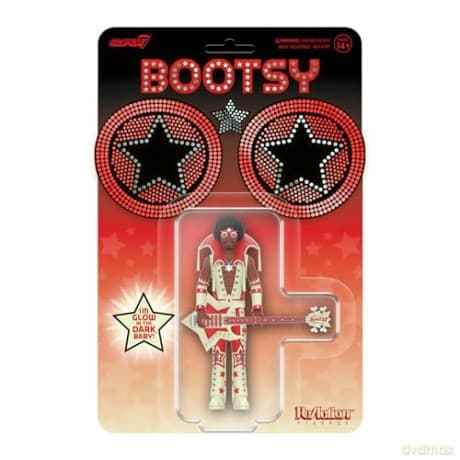 Bootsy Collins: Bootsy Collins Reaction Figures Wave 03 - Bootsy Collins (Glow)