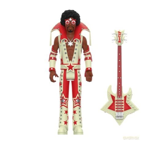 Bootsy Collins: Bootsy Collins Reaction Figures Wave 03 - Bootsy Collins (Glow)