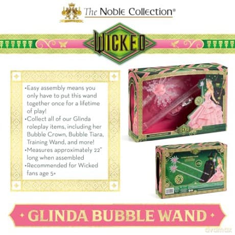 Wicked: Glindas Bubble Wand różdżka