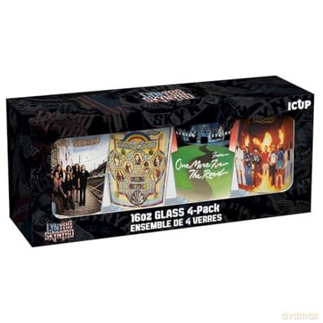 Lynyrd Skynyrd: Lynryd Skynyrd Pint Glasses Set (4 Pack / 16Oz)