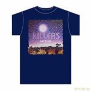The Killers: Day & Age Album L Navy [T-Shirt]