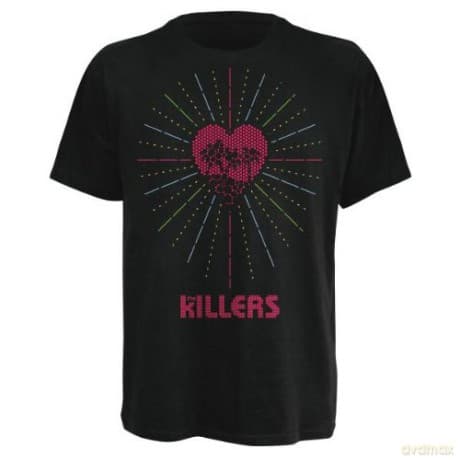 The Killers: Day & Age Heart L Black [T-Shirt]