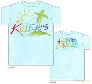 The Killers: Day & Age Retro M Sky [T-Shirt]