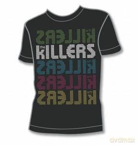 The Killers: Logo X 5 XL Charcoal [T-Shirt]