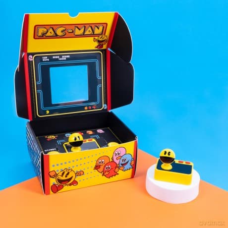 Pac-man retro konsola z bezprzewodowym kontrolerem (plug & play) / PAC-MAN Plug and Play with remote controller