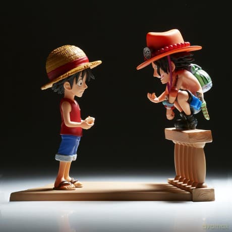 Banpresto - One Piece Monkey D. Luffy & Portgas D. Ace - (BP89475P)