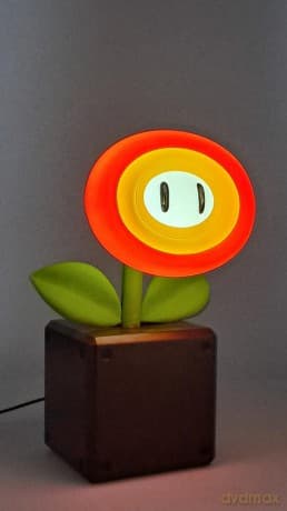 Fire Flower Lamp