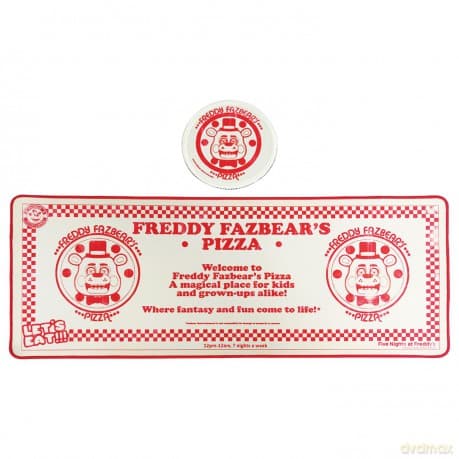 Five Nights at Freddy's Desk Pad & Coaster Set