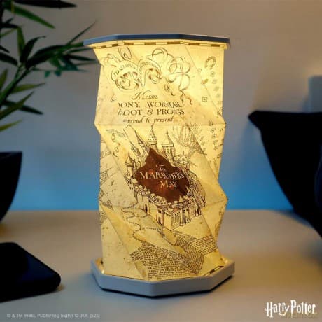 Harry Potter Marauders Map Lamp