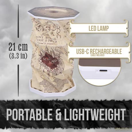 Harry Potter Marauders Map Lamp