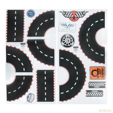 Hot Wheels Wall Decals