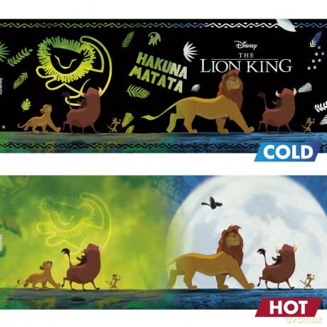 DISNEY - Kubek Heat Change- 460ml- The Lion King - cardboard