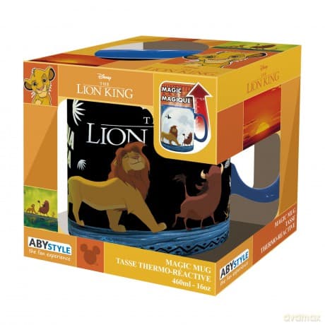 DISNEY - Kubek Heat Change- 460ml- The Lion King - cardboard
