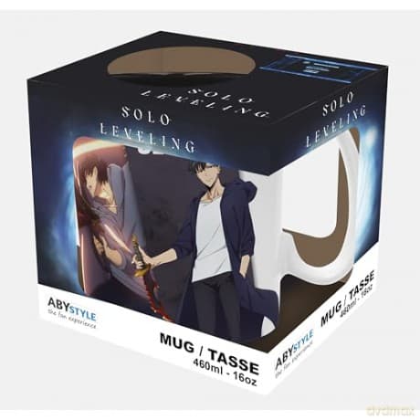 SOLO LEVELING - Kubek - 460 ml - Jinwoo & Igris - subli - box