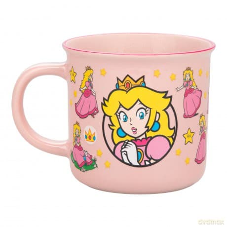Super Mario kubek termoaktywny Księżniczka Peach / Super Mario Princess Peach Heat Change Mug