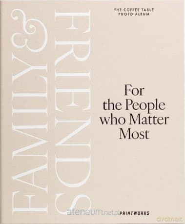 Fotoalbum - Family and Friends beżowy