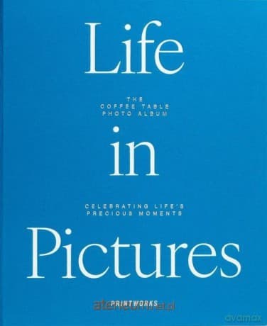 Fotoalbum - Life in Pictures niebieski