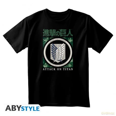 ATTACK ON TITAN - Tshirt unisex black - Scout Legion