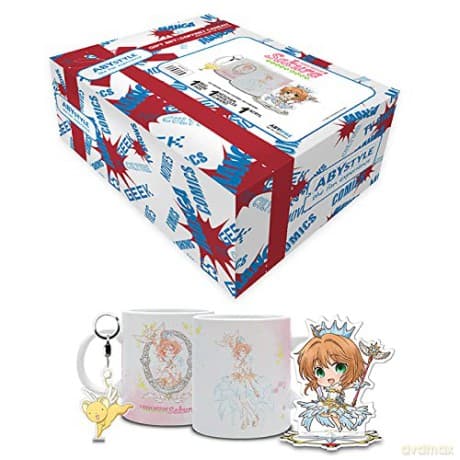 CARDCAPTOR SAKURA - Box kubek + akrylowa figurka + brelok