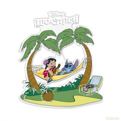 DISNEY - Akrylowa Diorama - Lilo & Stitch Hammock