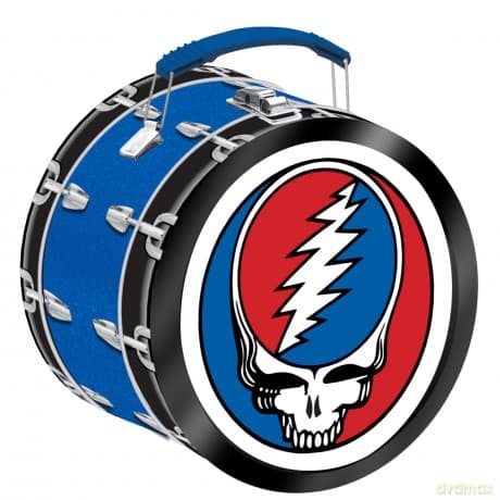 Grateful Dead: Grateful Dead Drum Shaped Lunch Box