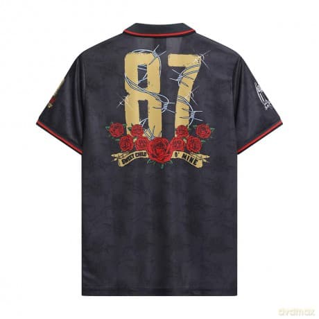 Guns N Roses: Guns N Roses Sweet Child O Mine Rock FC Football Shirt Medium