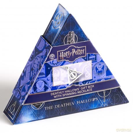 Harry Potter: Harry Potter Deathly Hallows Gift Box With Spinning Deathly Hallows Necklace
