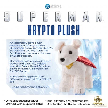 Superman: Superman Krypto Plush