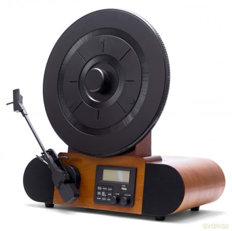 Fuse: Vert At Vertical Record Player With Audio Technica Cartridge. Bluetooth In/Out. And Fm Radio