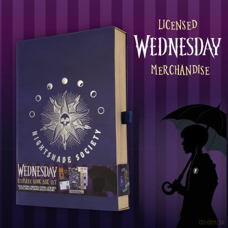 Wednesday: Wednesday Nightshade Book Keepsake Box