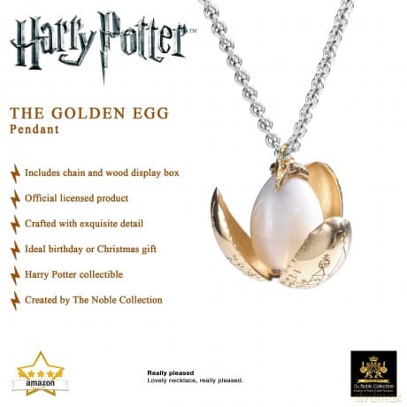 Harry Potter Pendant with Chain The Golden Egg