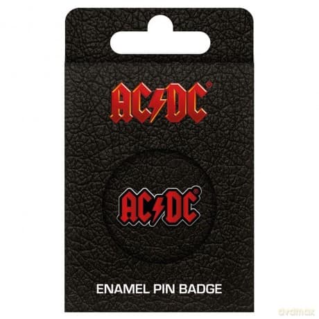 Ac/Dc: Pyramid - Logo Enamel - (Pin Badge / Spilla Smaltata)
