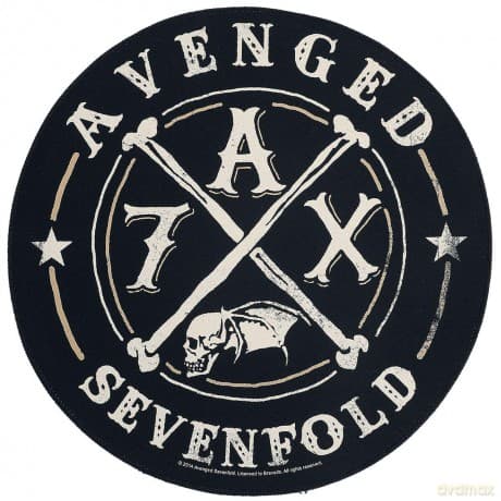 Avenged Sevenfold Back Patch: A7X