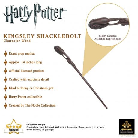 Bacchetta Harry Potter Kingsley Shacklebolt Character Ed.