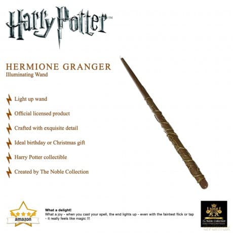 Bacchetta Luminosa Harry Potter Hermione Granger