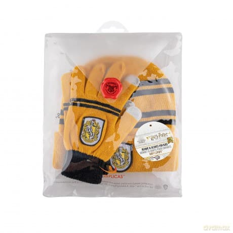 Berretto + Guanti Harry Potter Tassorosso