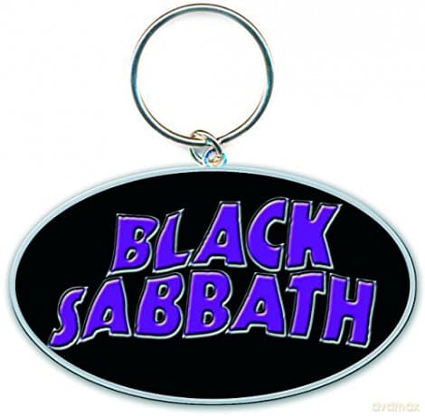 Black Sabbath Standard Key-Chain: 13 Flame Circle