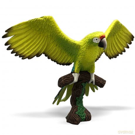 Bullyland: Mondo Degli Uccelli - Pappagallo Ara Macao